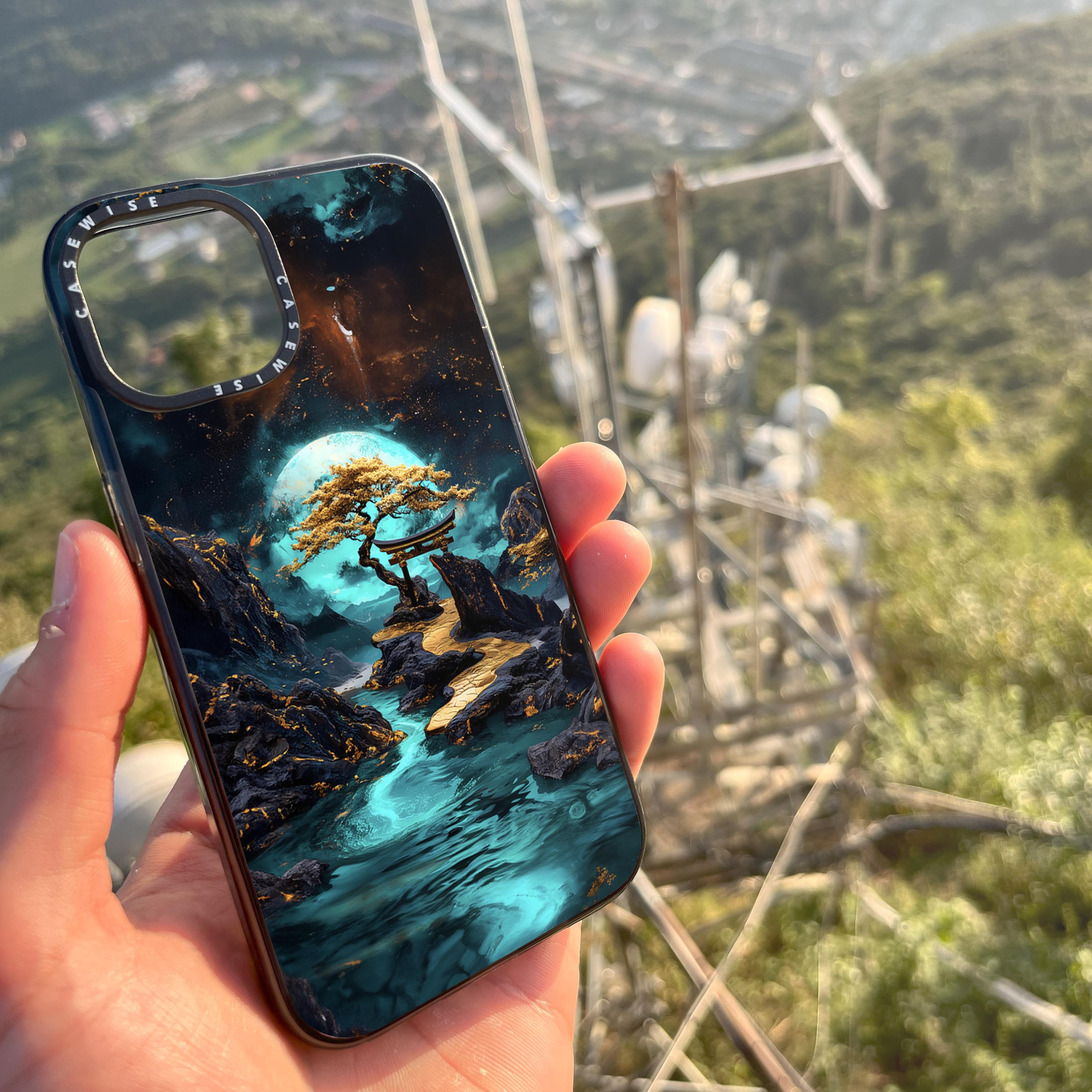 Emerald Flux Torii Tree - Etui
