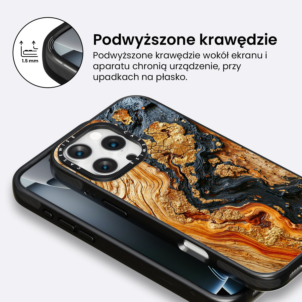Gilded Wood - Etui