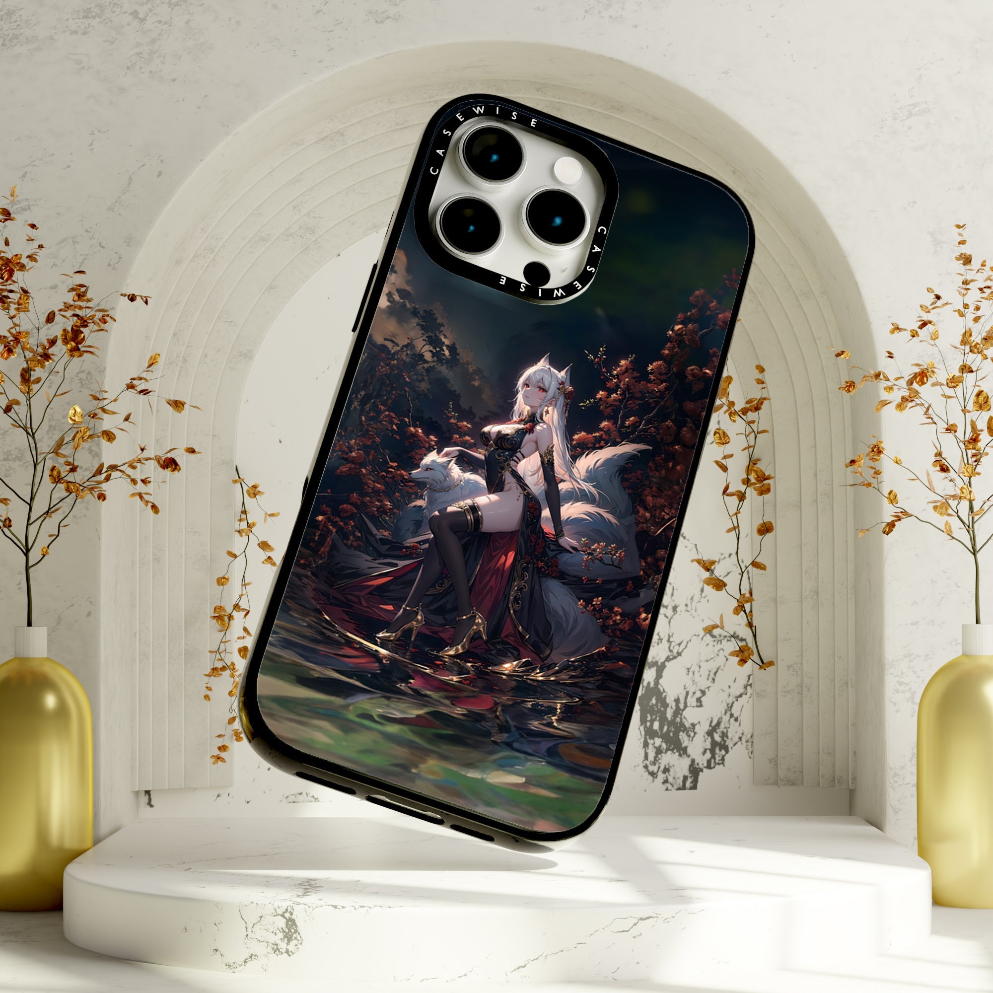 Anime Kitsune Girl - Etui
