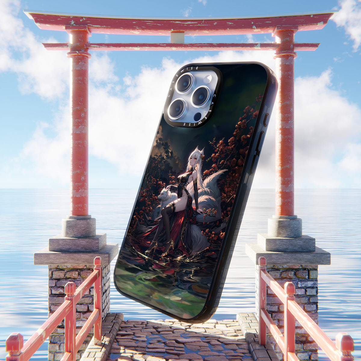 Anime Kitsune Girl - Etui