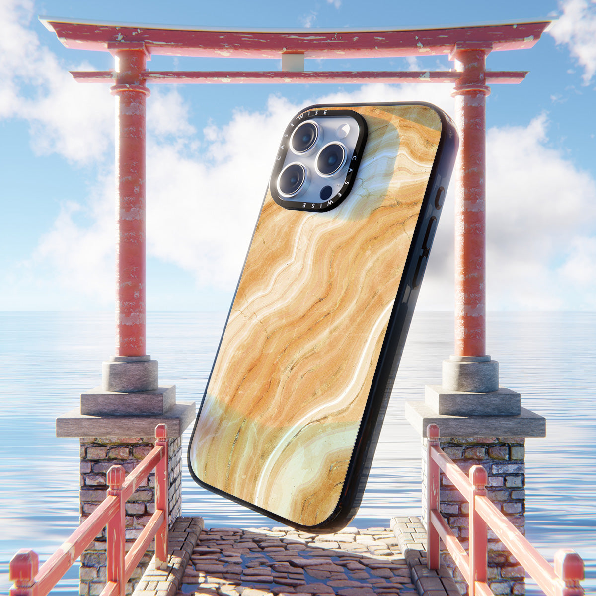 Golden Agate Texture 01 - Etui