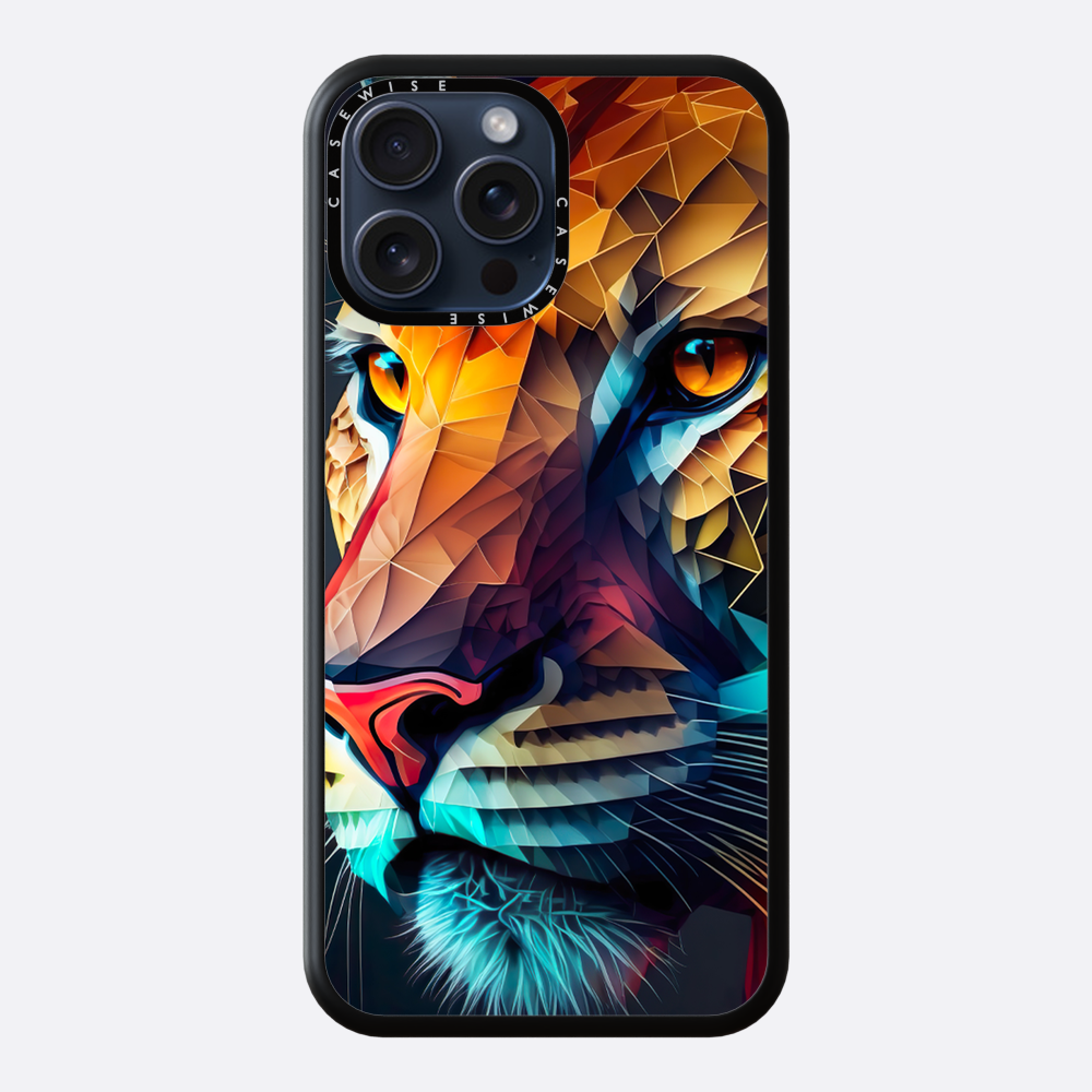 Abstract Tiger - Etui