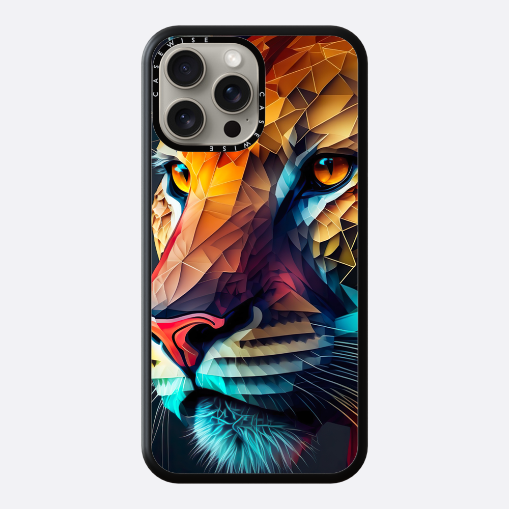 Abstract Tiger - Etui