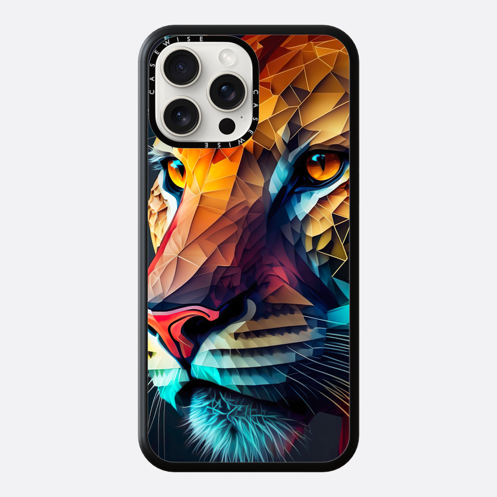 Abstract Tiger - Etui