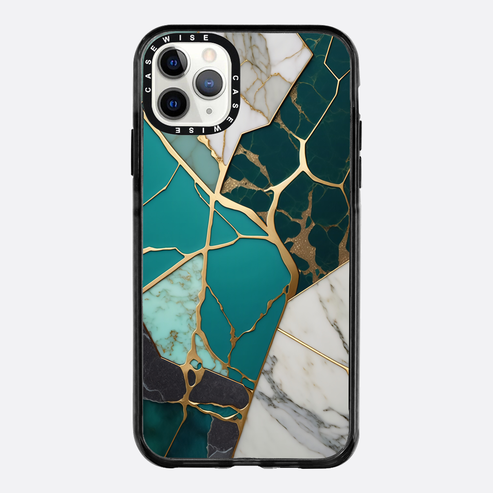 Abstract Jade Kintsugi - Etui