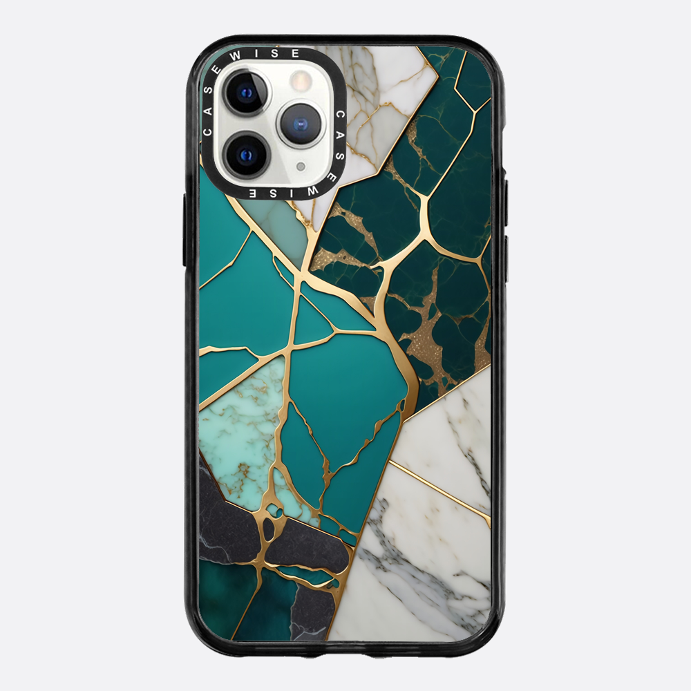 Abstract Jade Kintsugi - Etui