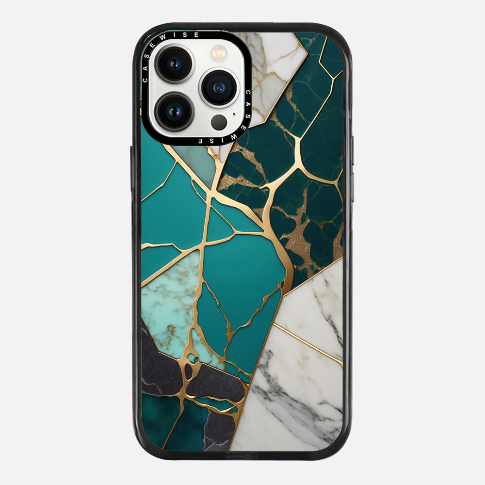 Abstract Jade Kintsugi - Etui