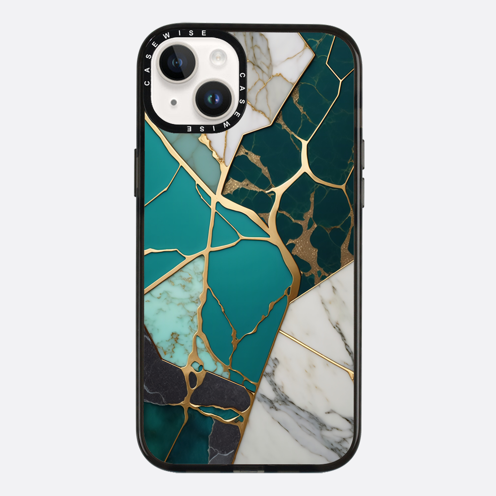 Abstract Jade Kintsugi - Etui