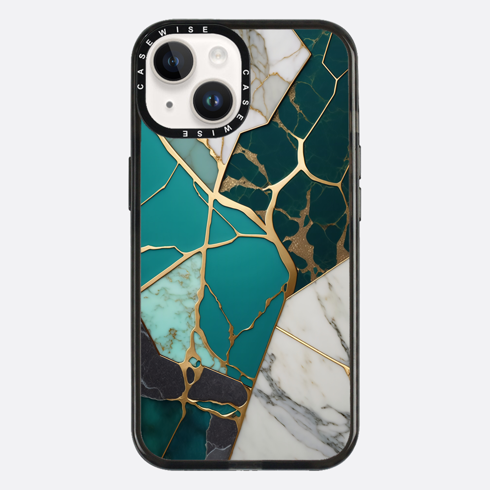 Abstract Jade Kintsugi - Etui