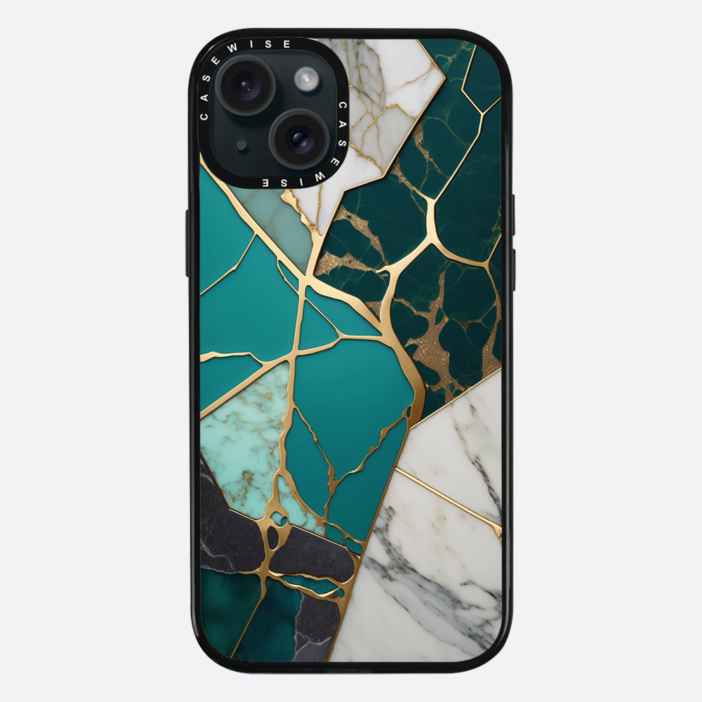 Abstract Jade Kintsugi - Etui