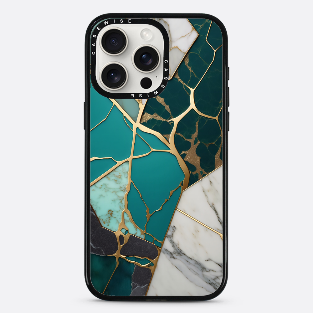 Abstract Jade Kintsugi - Etui