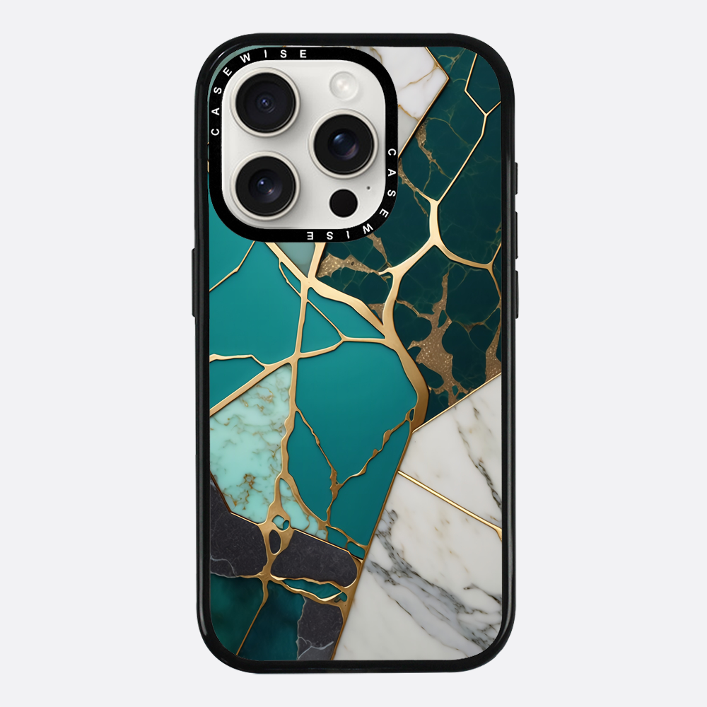 Abstract Jade Kintsugi - Etui