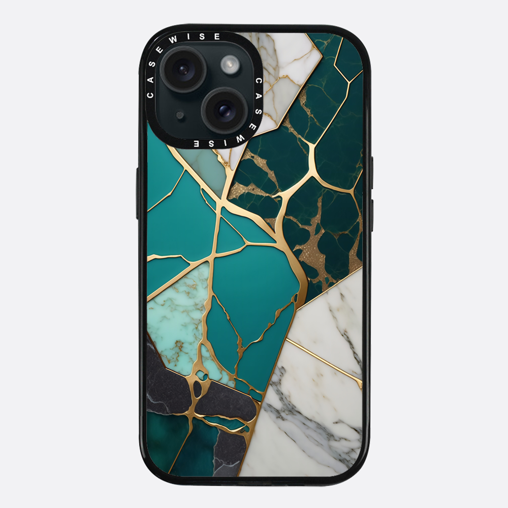 Abstract Jade Kintsugi - Etui