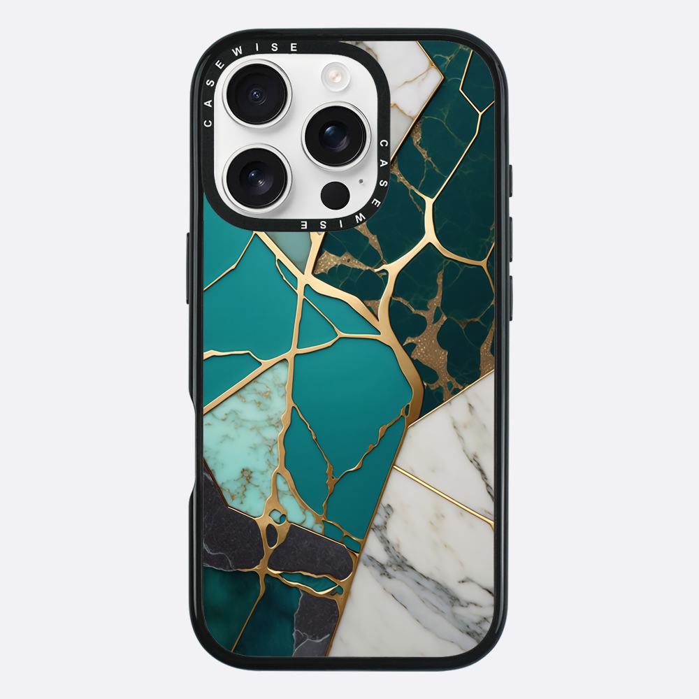 Abstract Jade Kintsugi - Etui