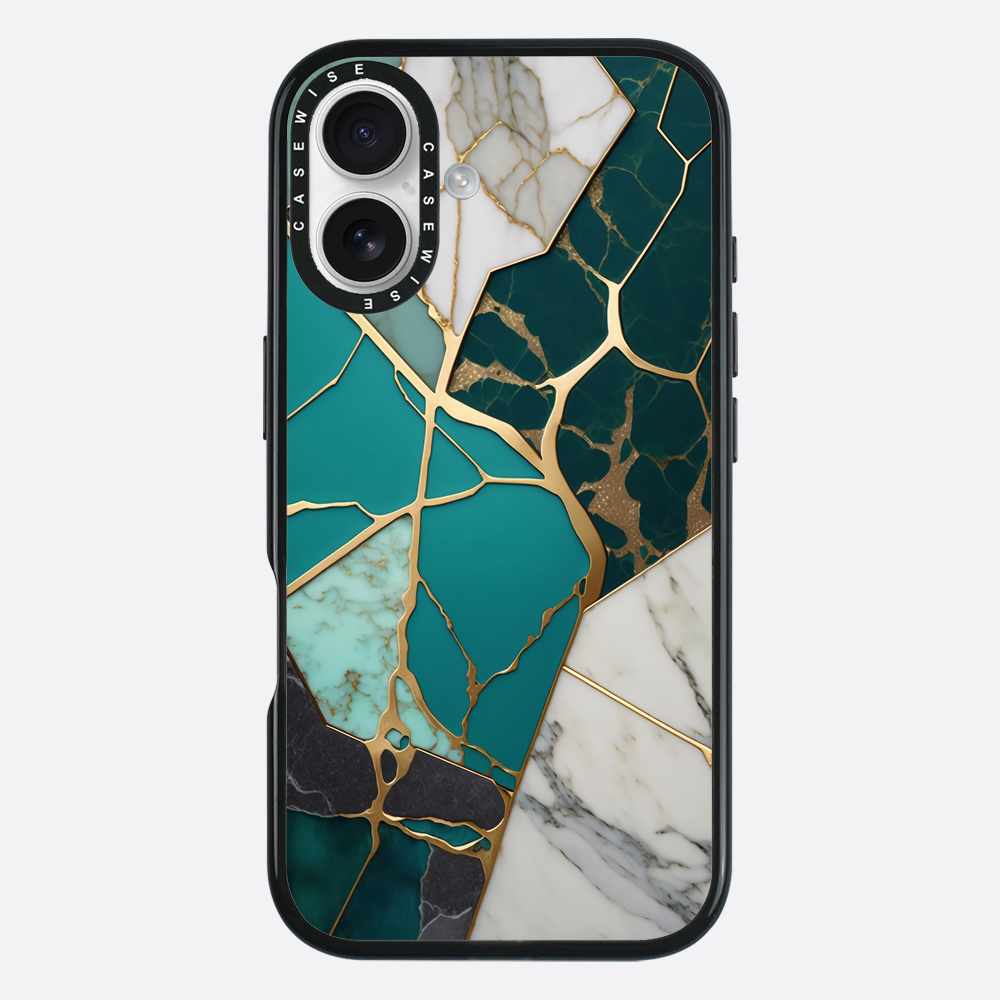 Abstract Jade Kintsugi - Etui