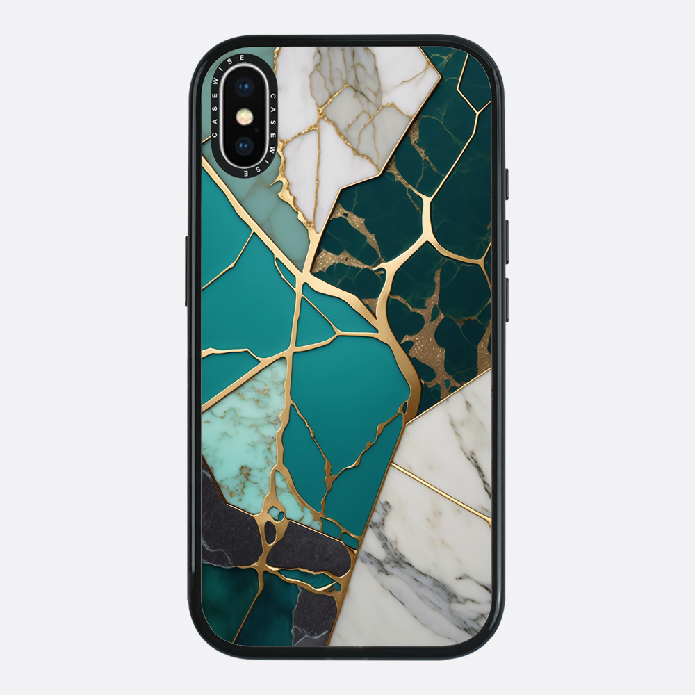 Abstract Jade Kintsugi - Etui