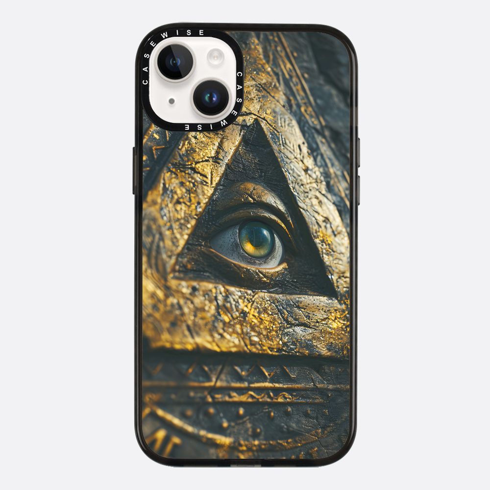 Panopticon All-seeing Eye Gold - Etui