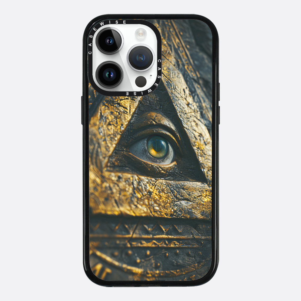 Panopticon All-seeing Eye Gold - Etui