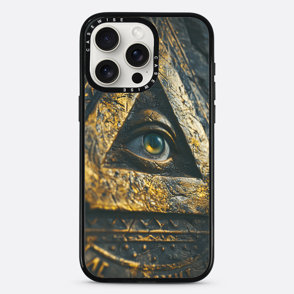 Panopticon All-seeing Eye Gold - Etui