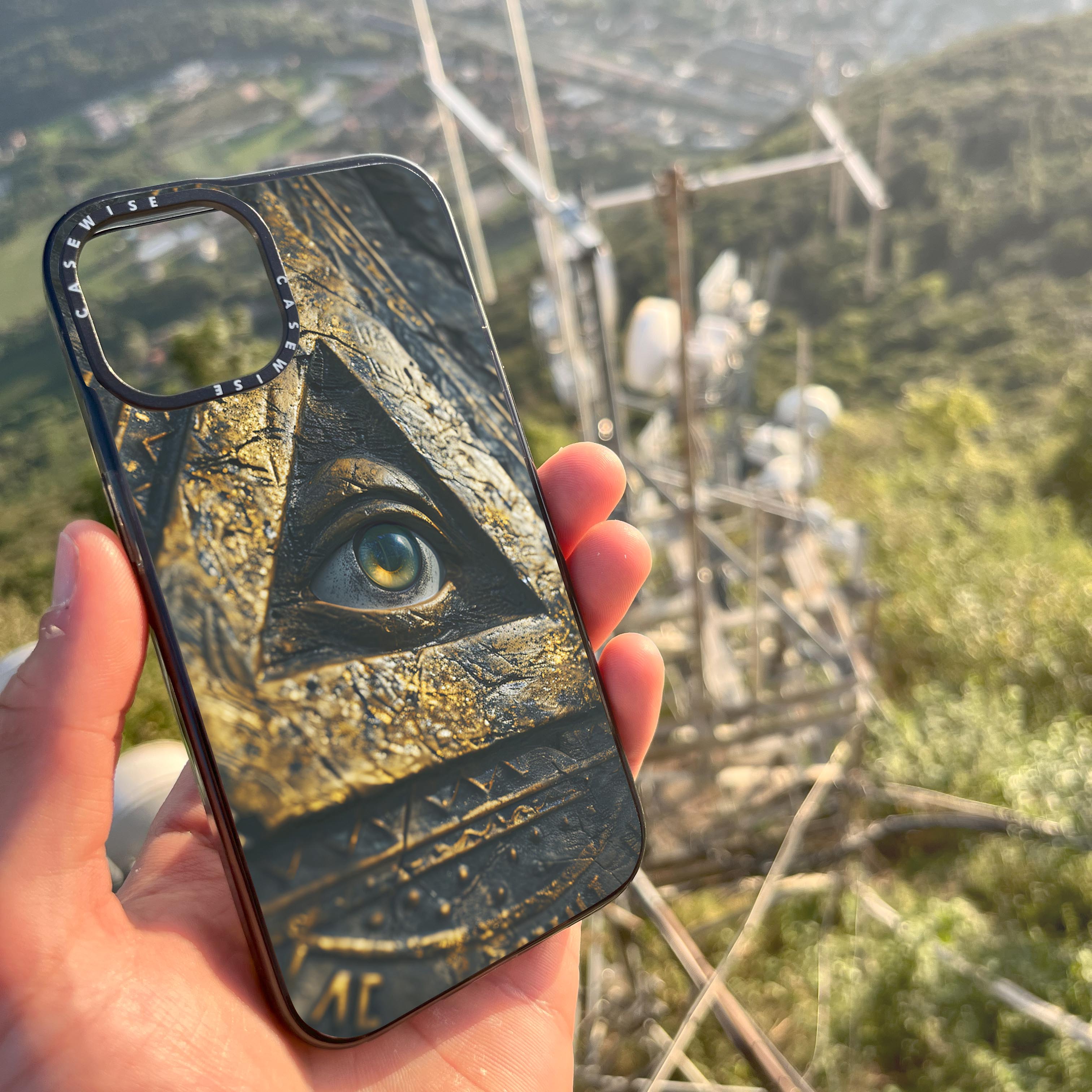 Panopticon All-seeing Eye Gold - Etui
