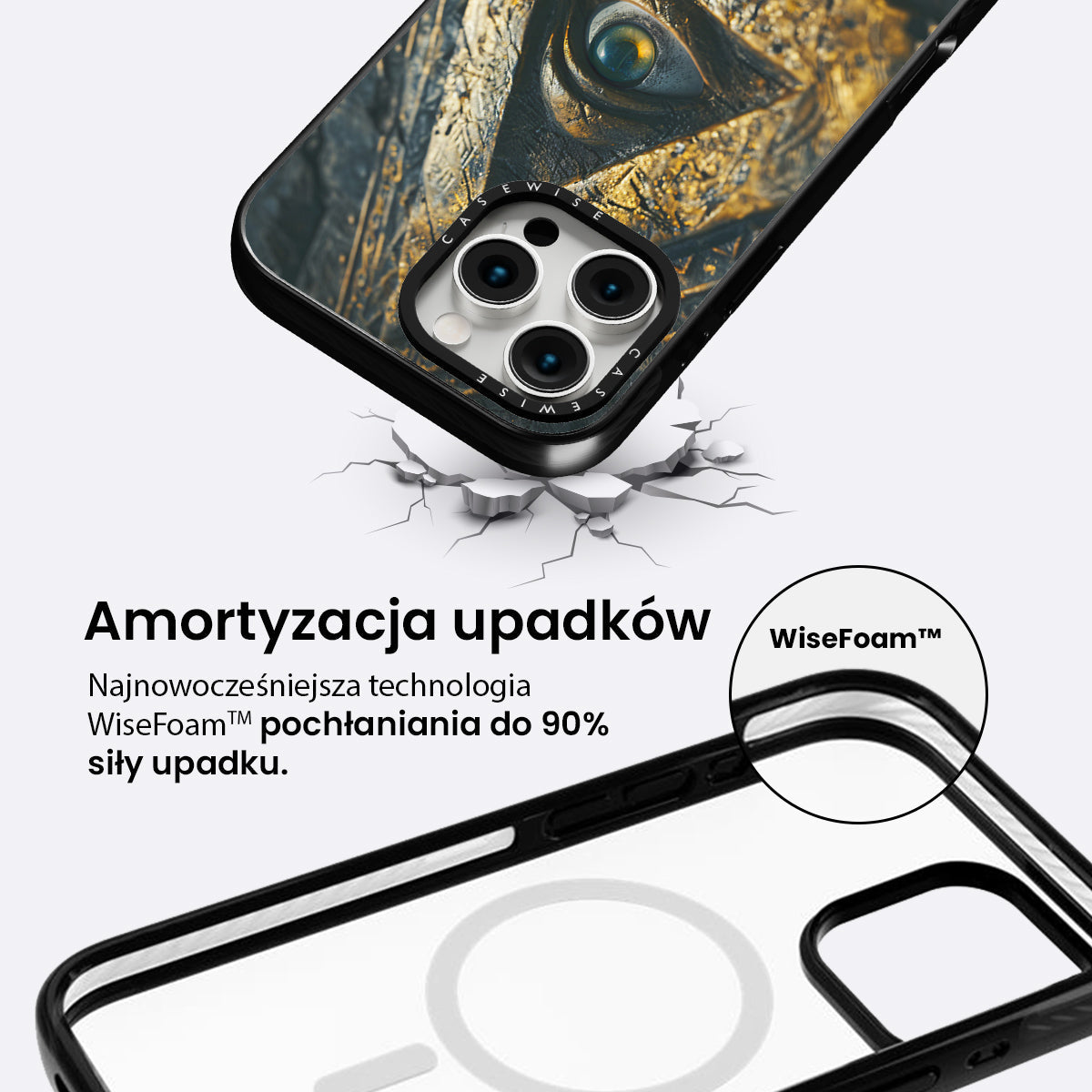 Panopticon All-seeing Eye Gold - Etui