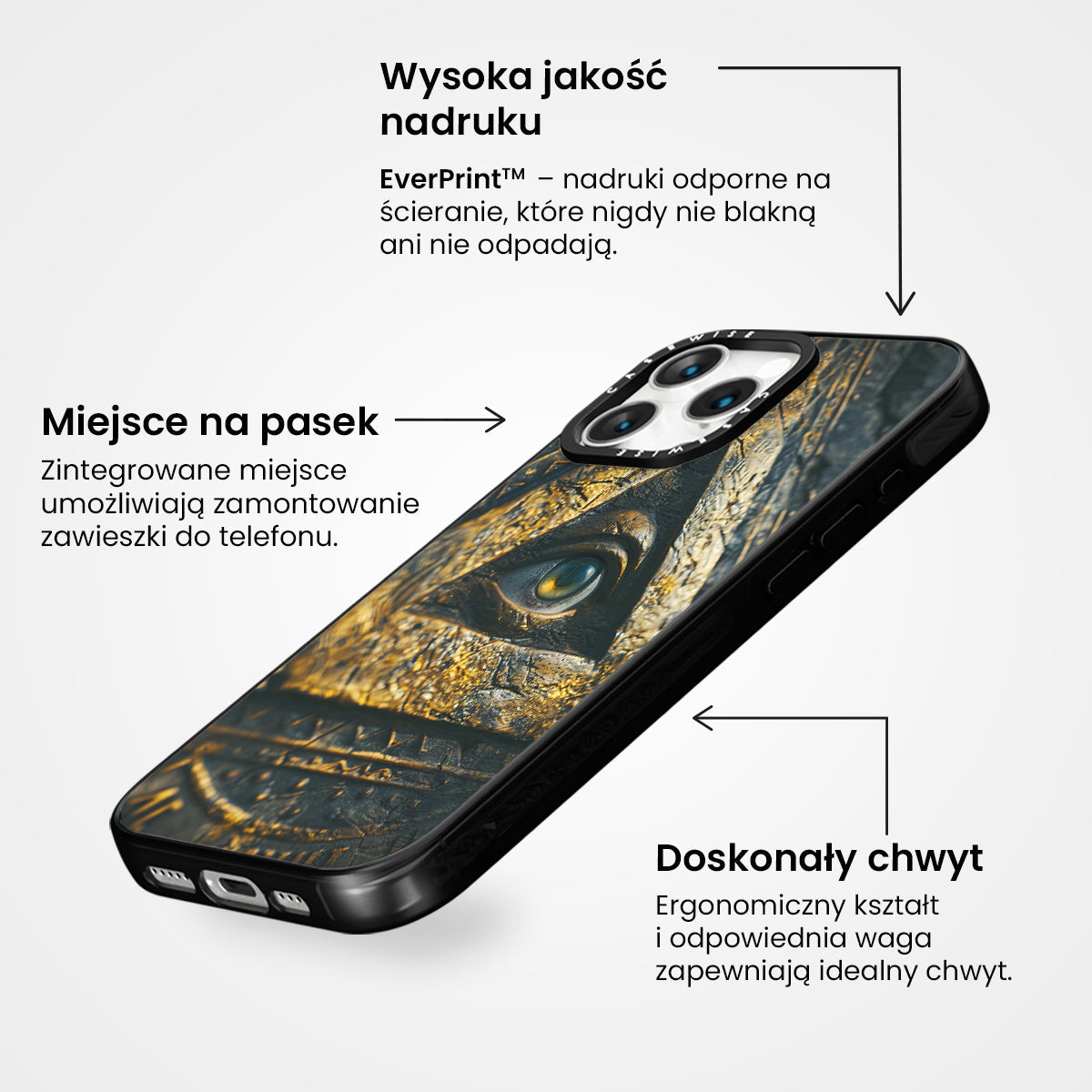Panopticon All-seeing Eye Gold - Etui