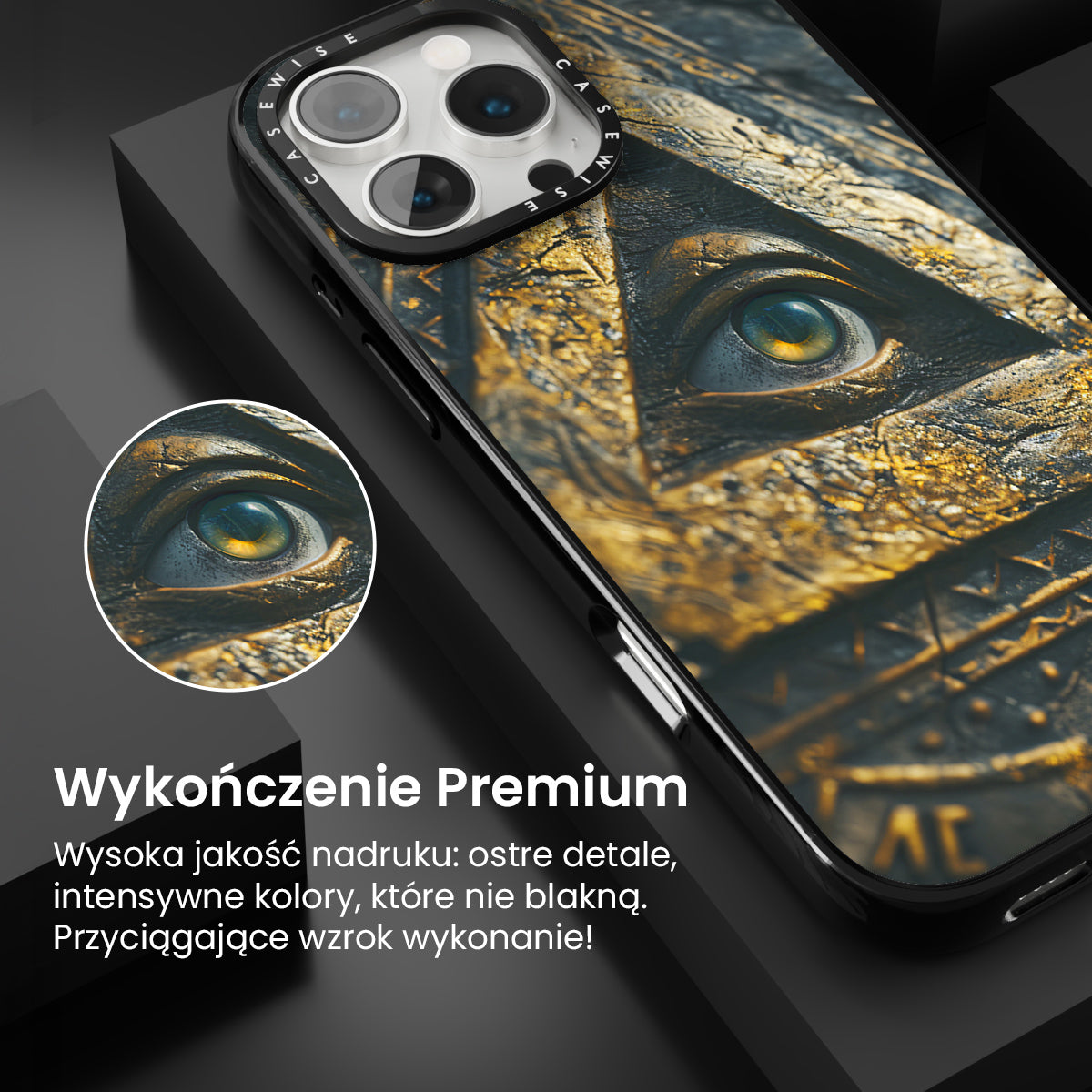 Panopticon All-seeing Eye Gold - Etui