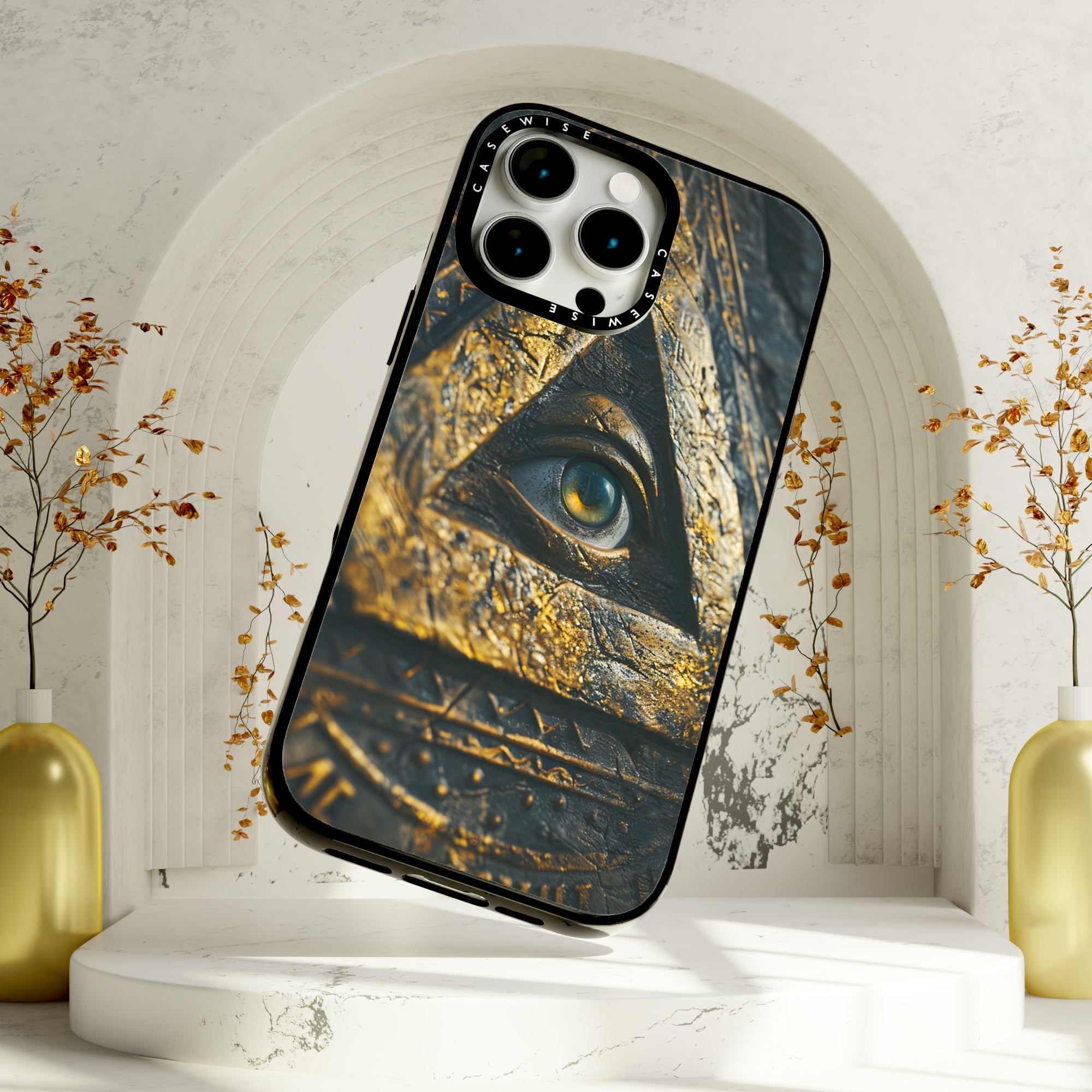 Panopticon All-seeing Eye Gold - Etui