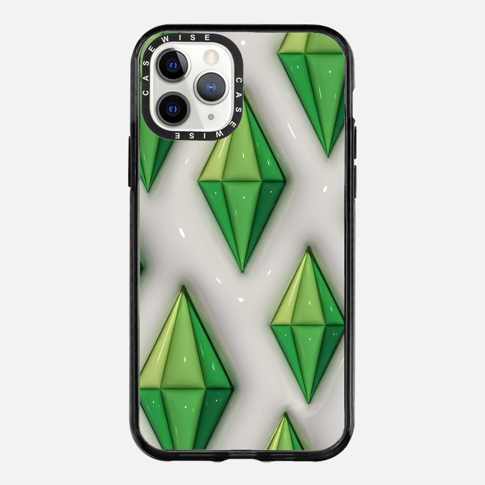 Wzór Plumbob z The Sims - Etui