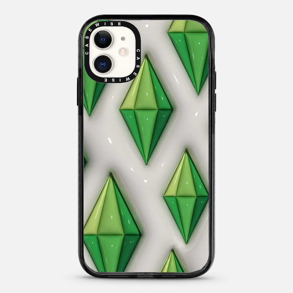 Wzór Plumbob z The Sims - Etui