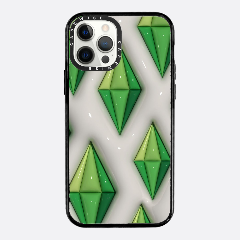Wzór Plumbob z The Sims - Etui