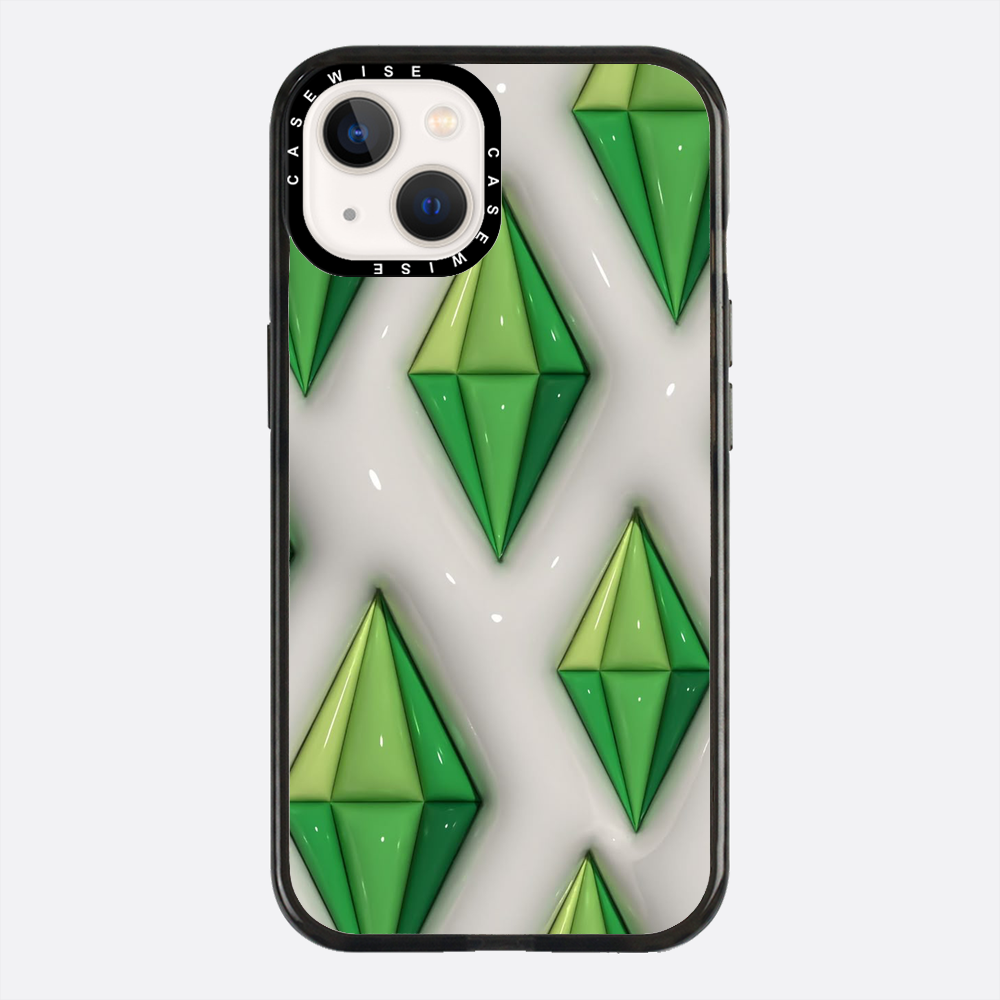 Wzór Plumbob z The Sims - Etui
