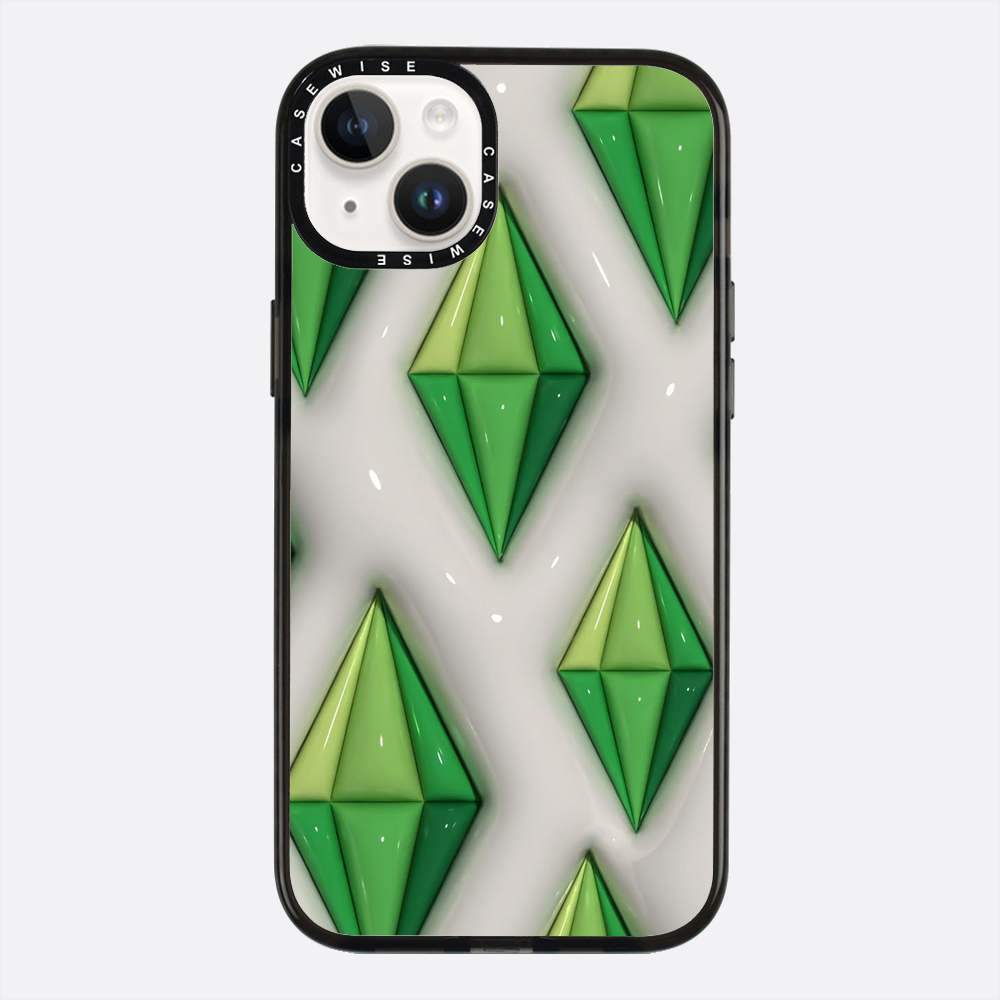 Wzór Plumbob z The Sims - Etui