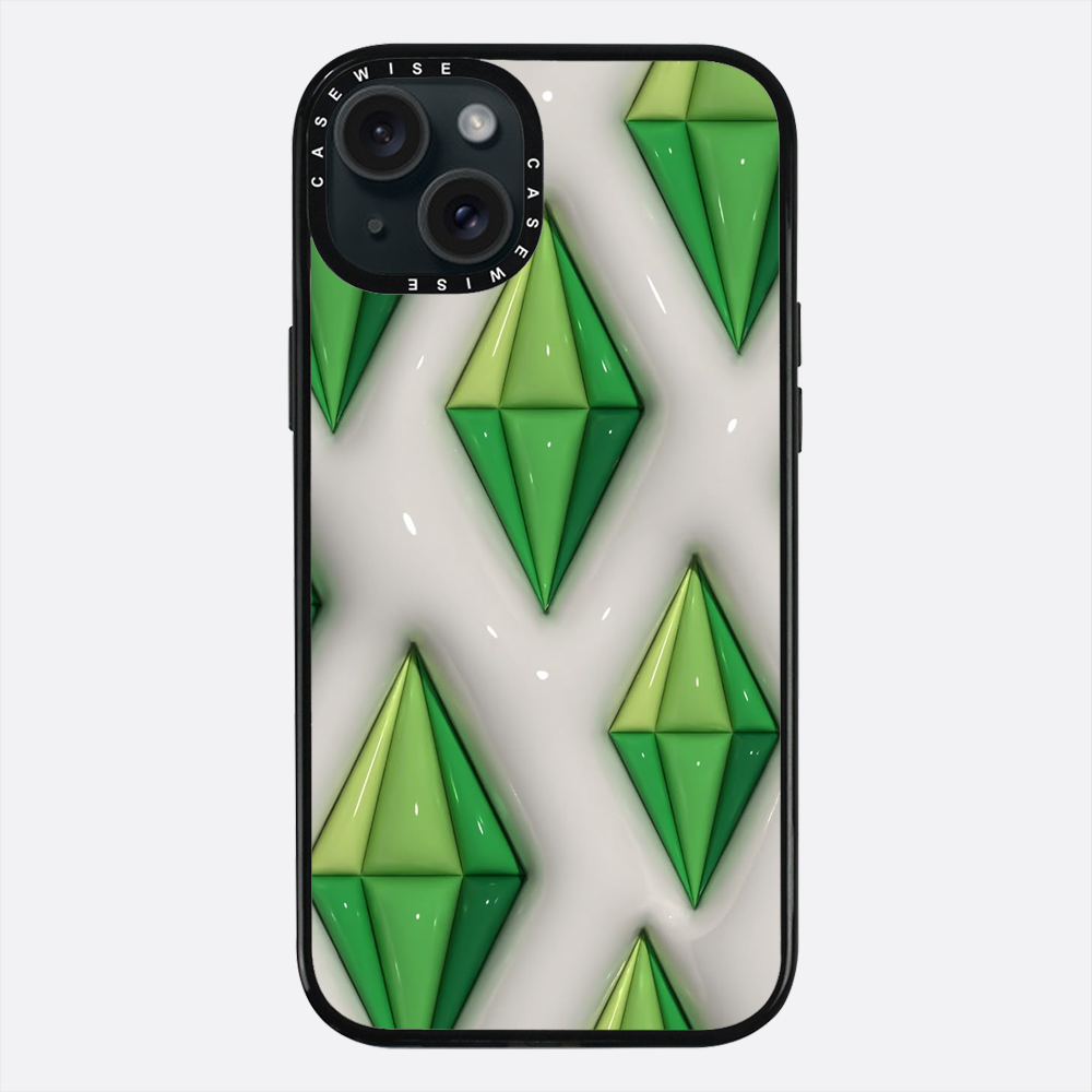 Wzór Plumbob z The Sims - Etui