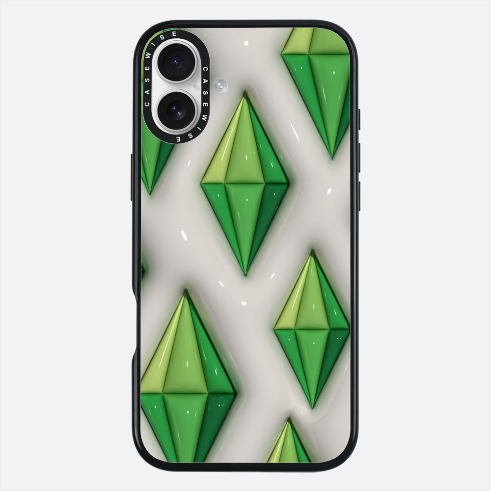 Wzór Plumbob z The Sims - Etui