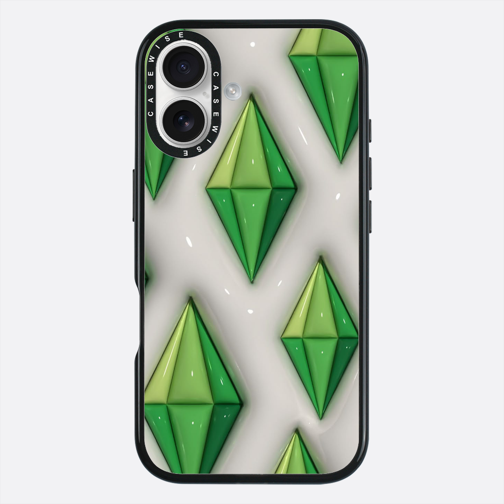 Wzór Plumbob z The Sims - Etui