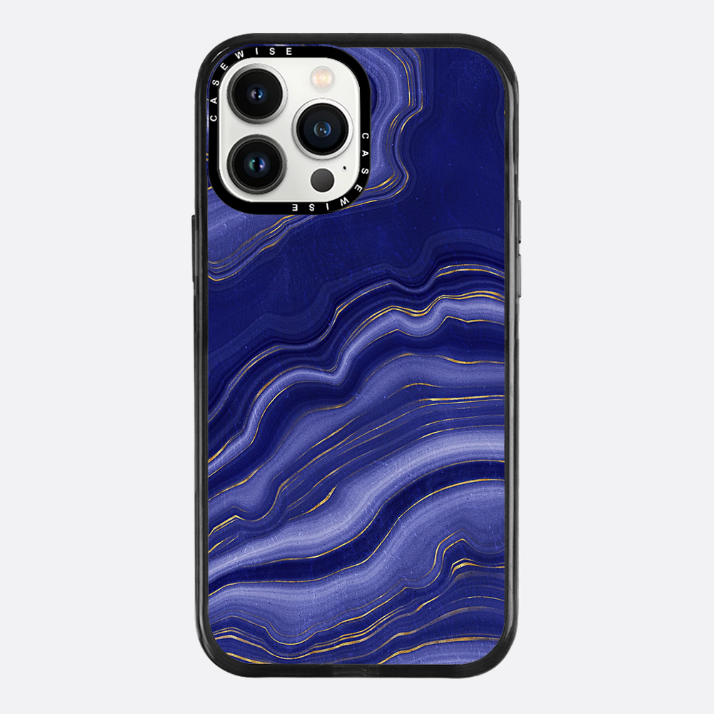 Blue Agate Texture 06 - Etui