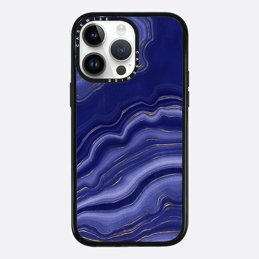 Blue Agate Texture 06 - Etui