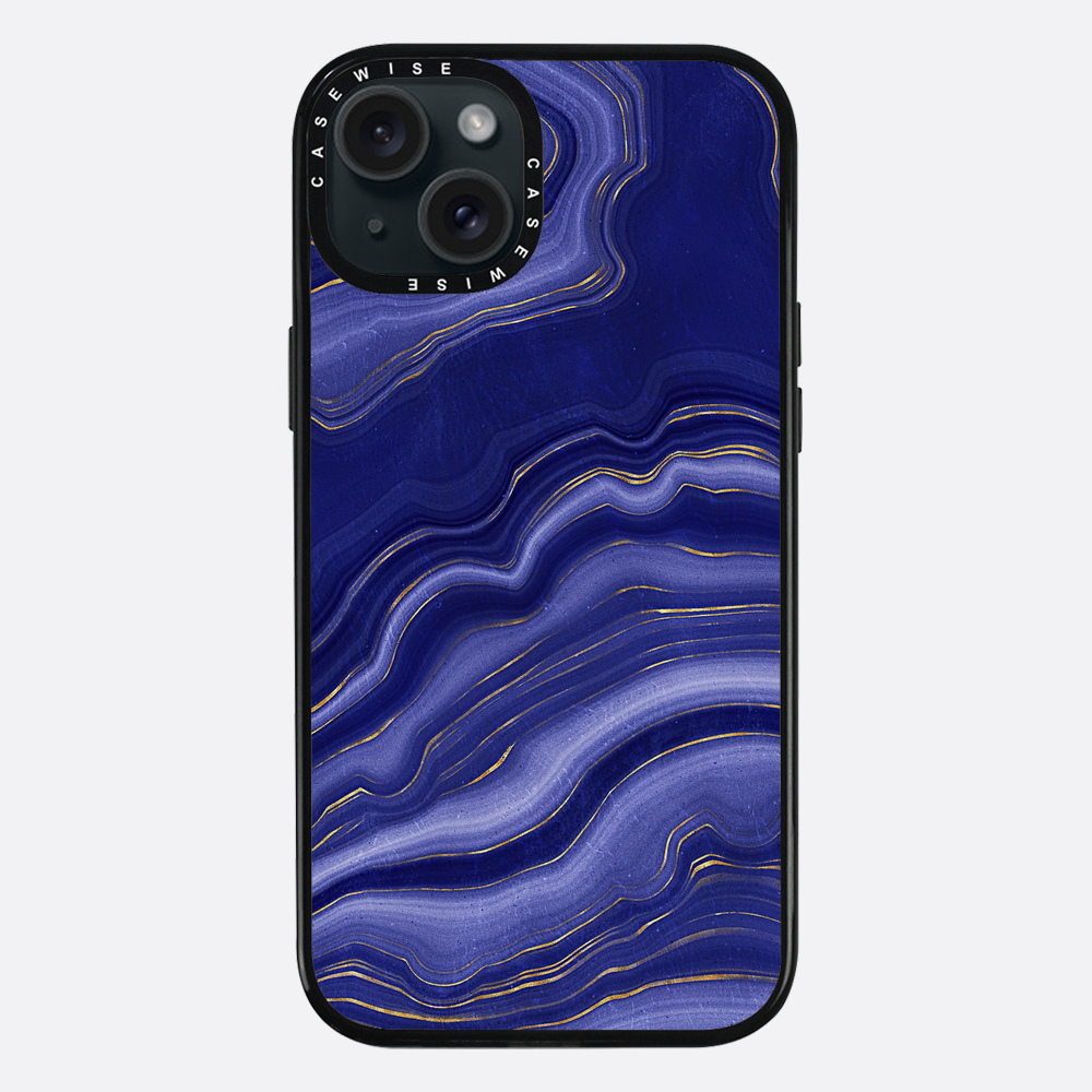 Blue Agate Texture 06 - Etui