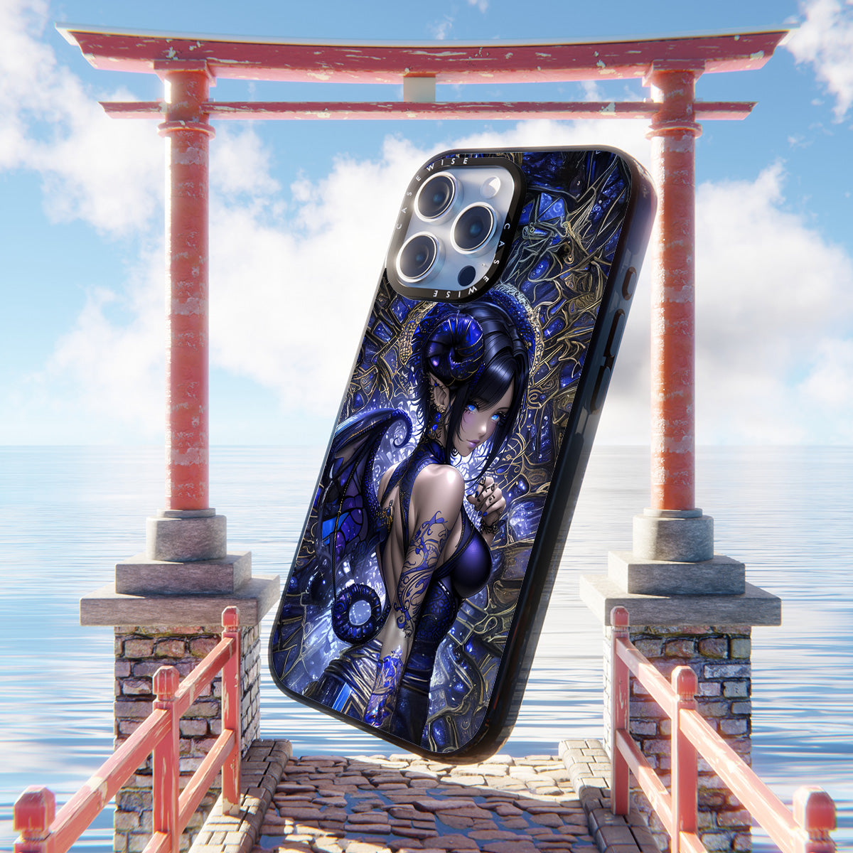 Blue Time Girl - Etui