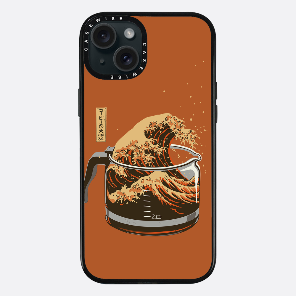 the great wave of coffee light - Etui