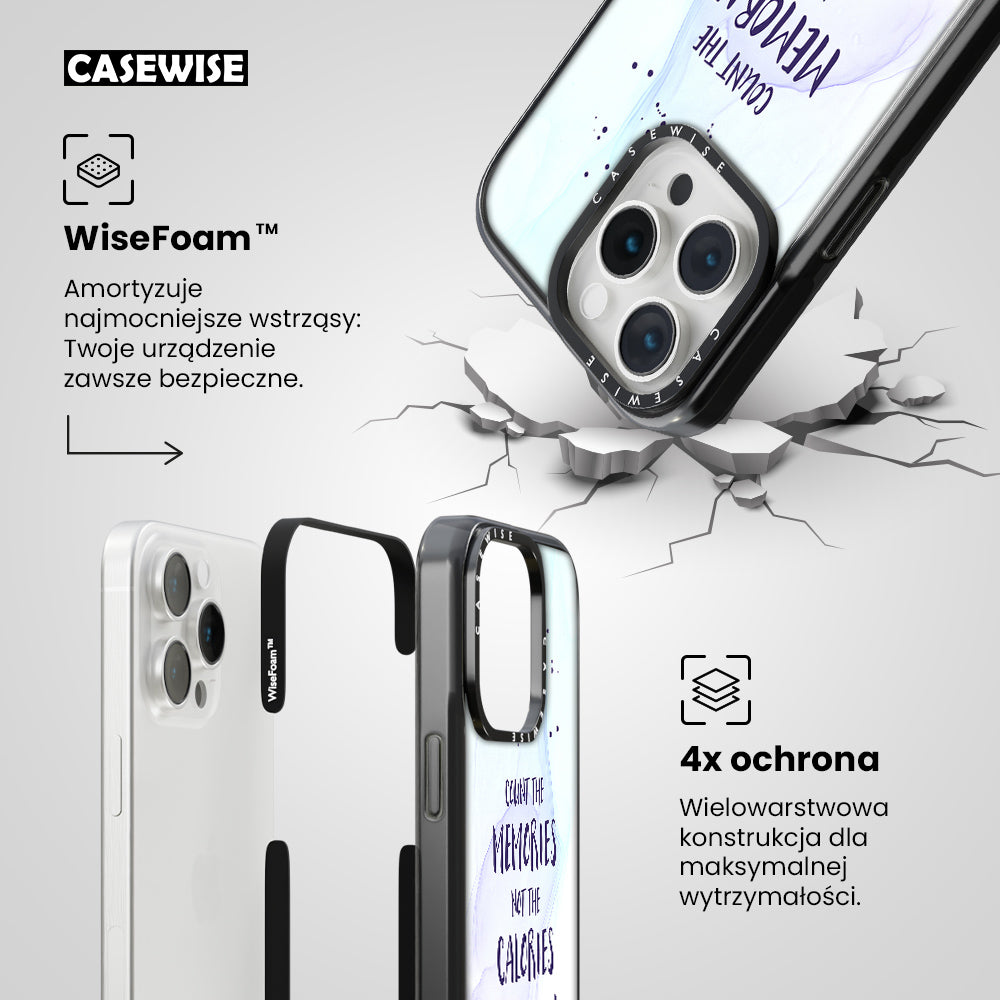 COUNT THE MEMORIES - floating colors - Etui