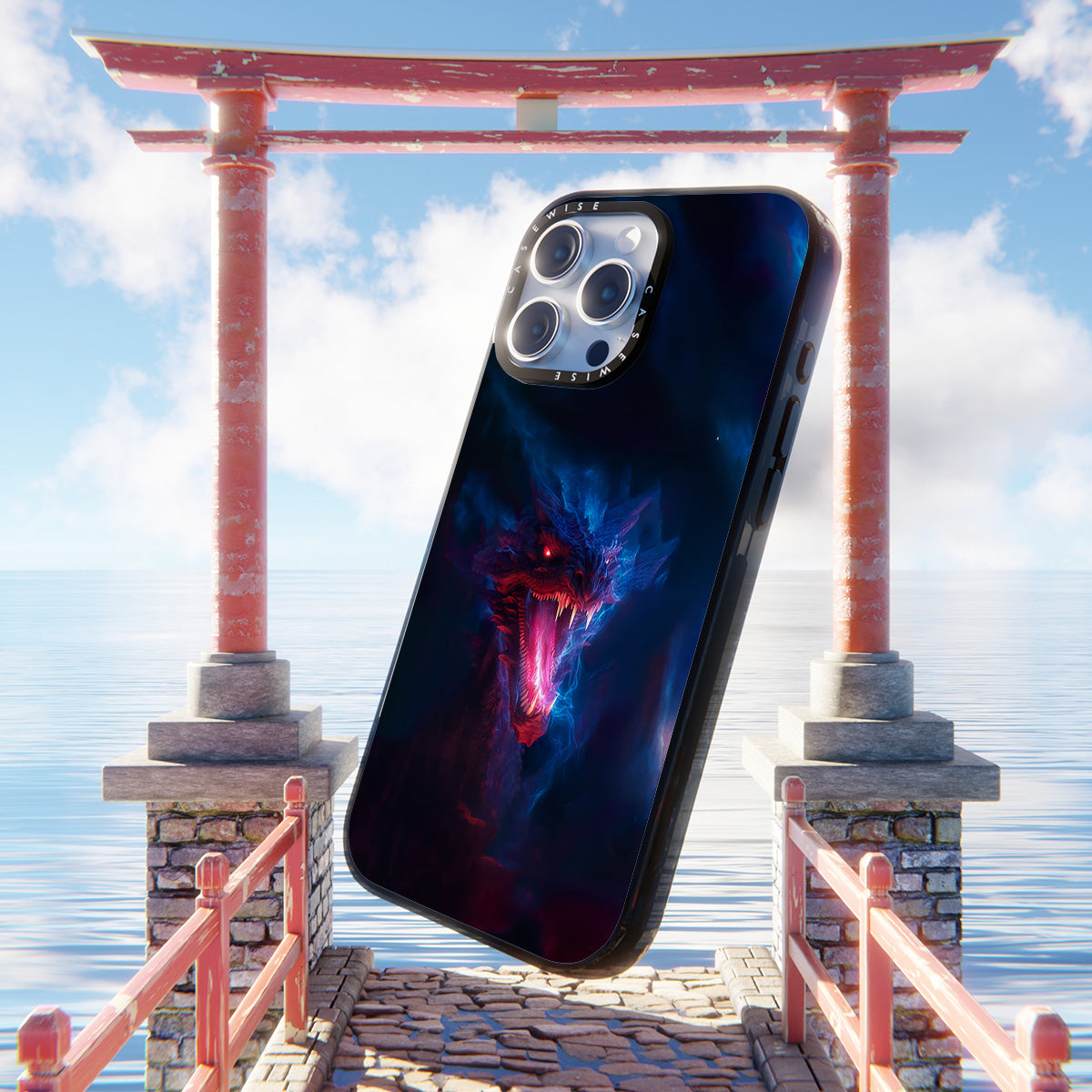 Magical Blue Dragon - Etui