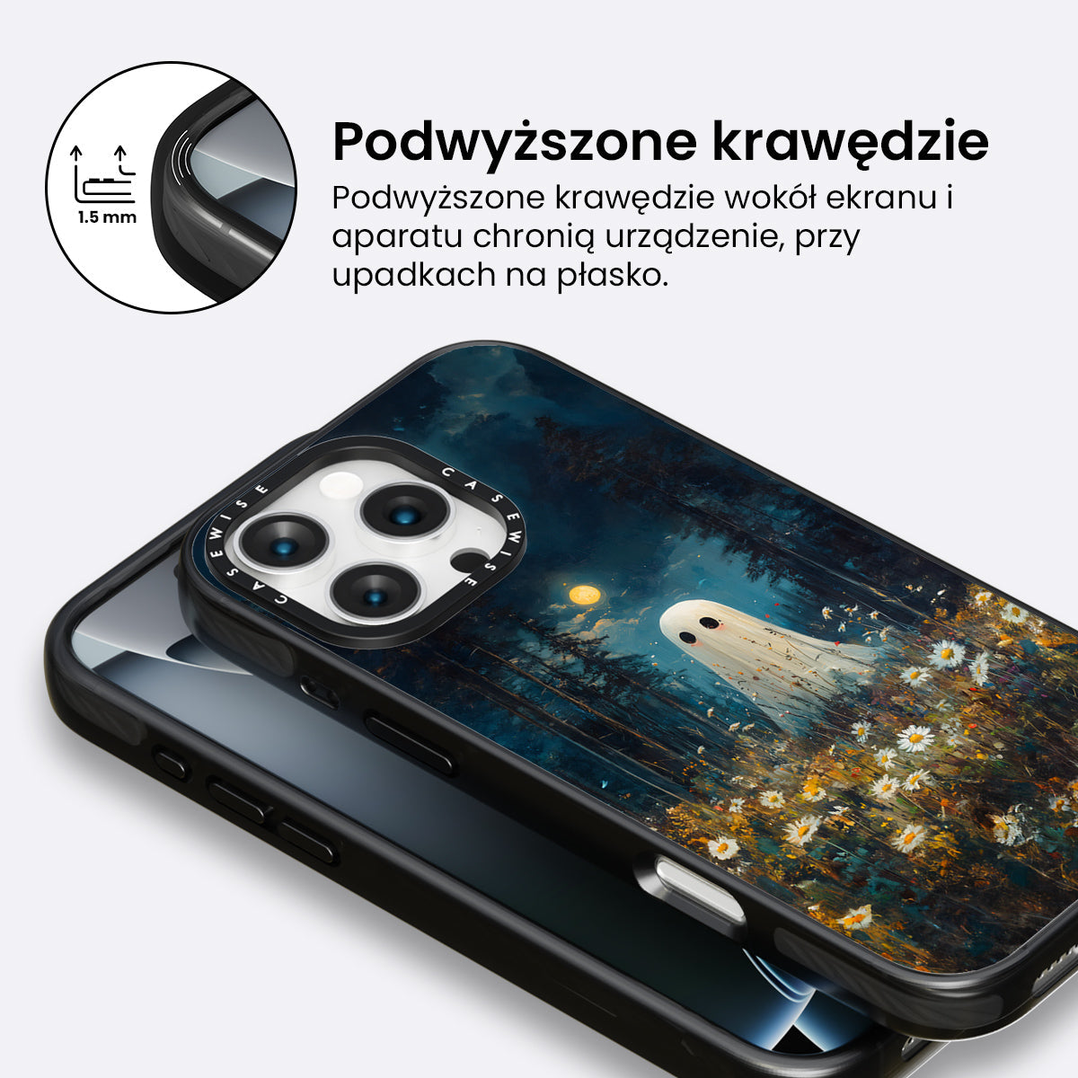 Dark Academia Ghost in Forest - Etui