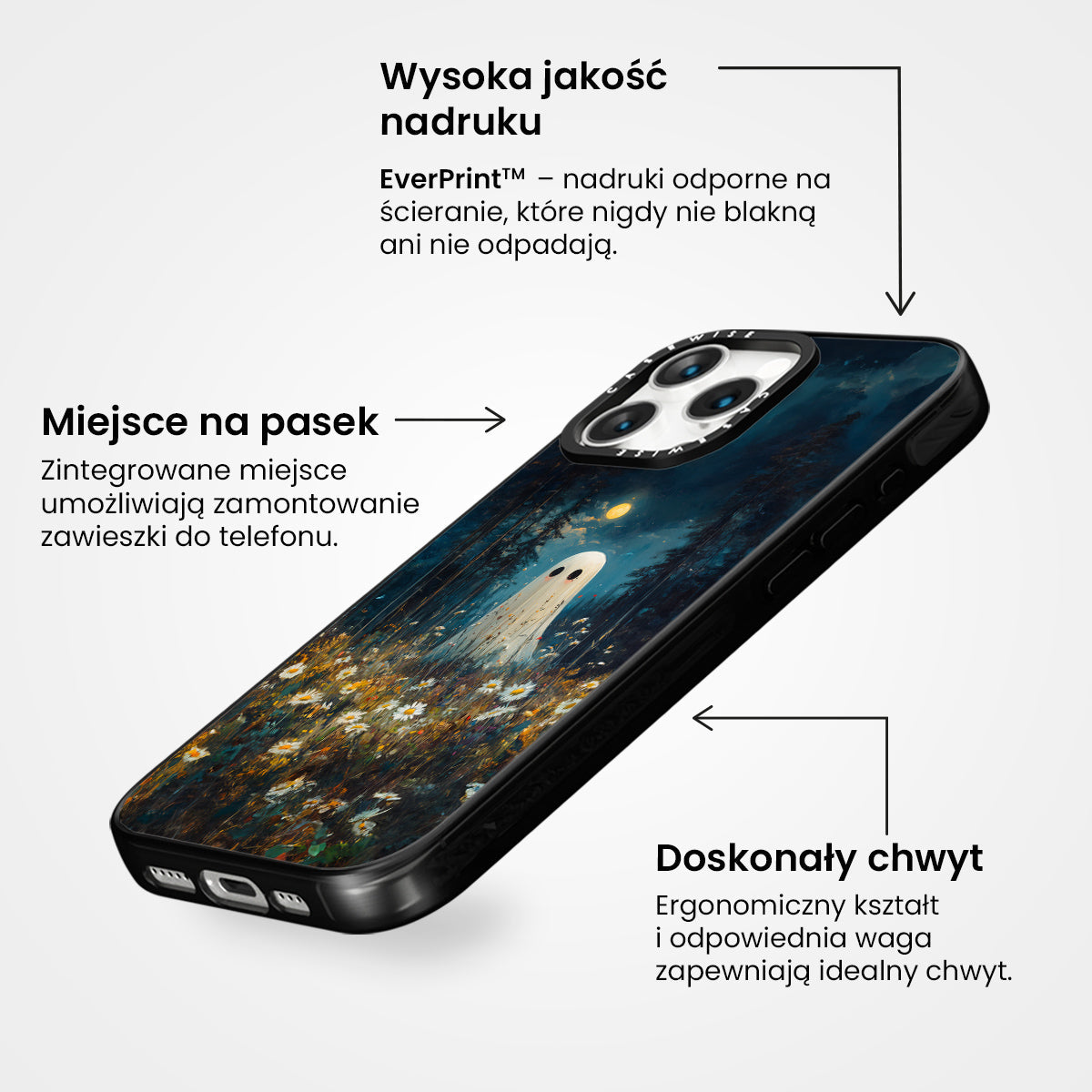 Dark Academia Ghost in Forest - Etui