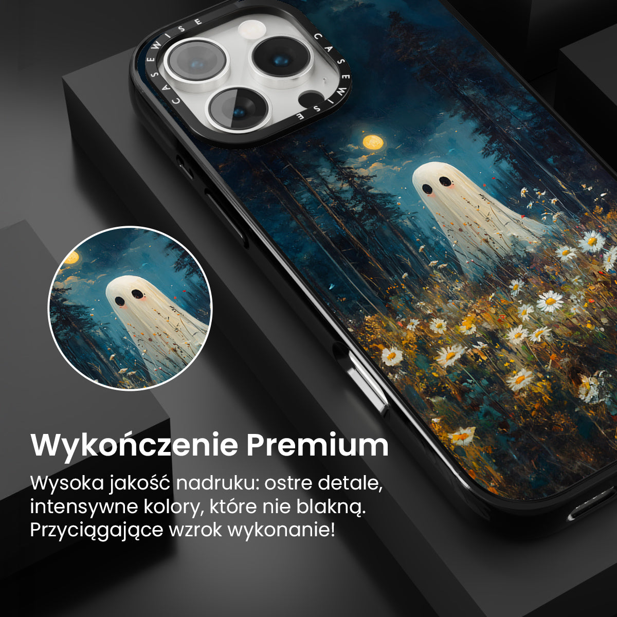 Dark Academia Ghost in Forest - Etui