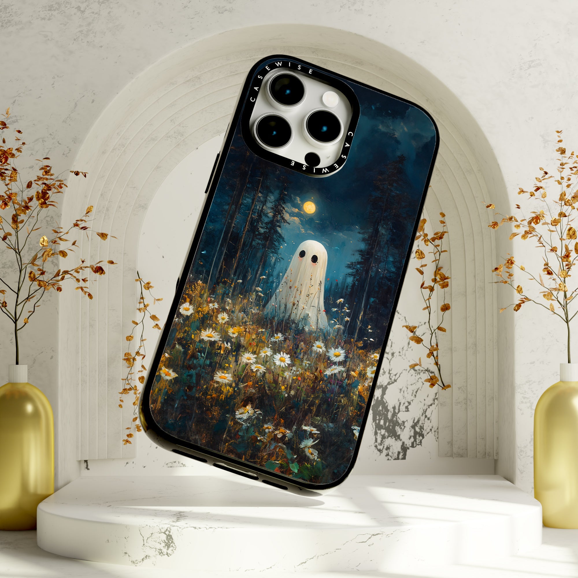 Dark Academia Ghost in Forest - Etui