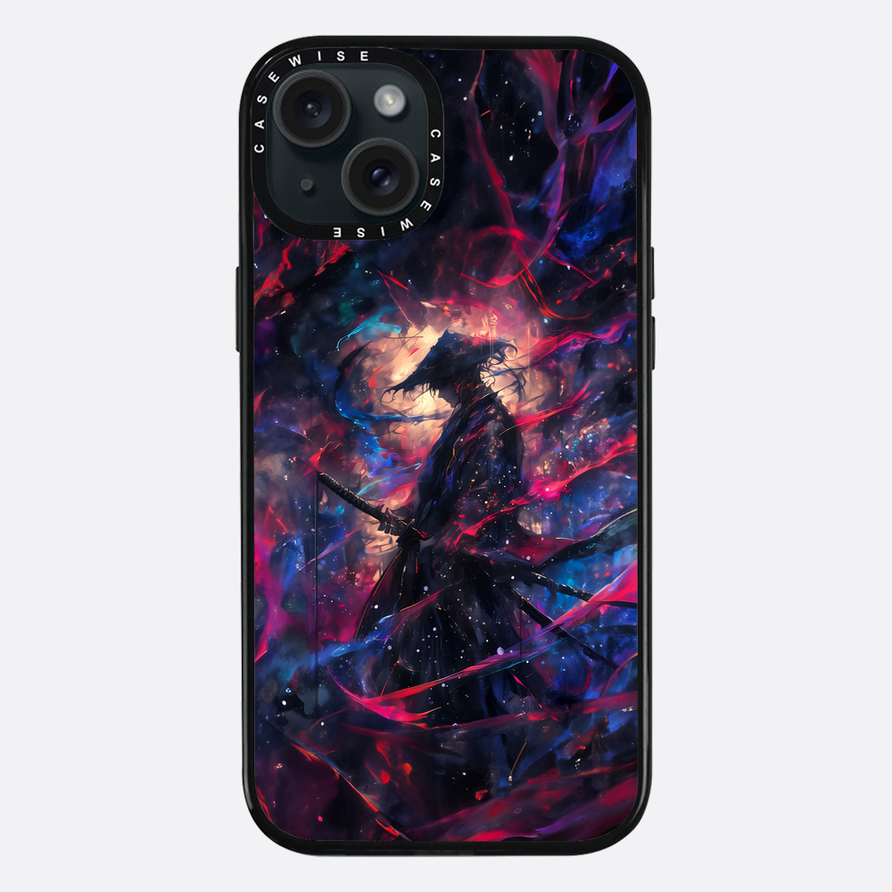 Neon Painting Samurai - Etui