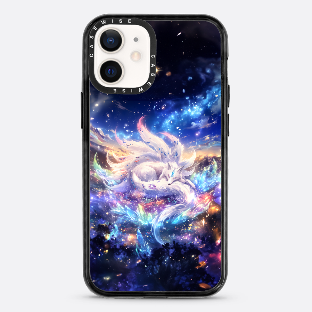 Crystal Sleeping Kitsune Fox - Etui
