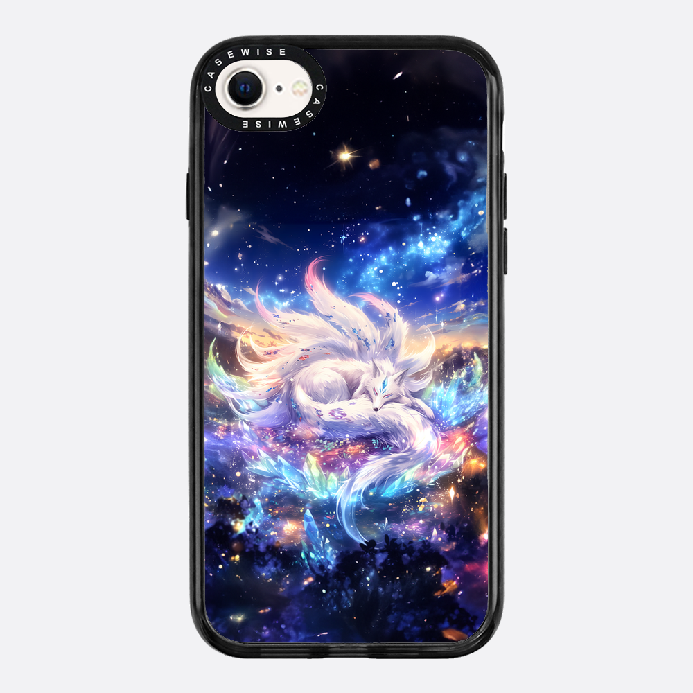 Crystal Sleeping Kitsune Fox - Etui